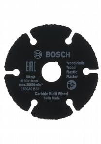 Bosch Viacúčelový rezací kotúč Carbide Multi Wheel 50×10 mm 1600A01S5X