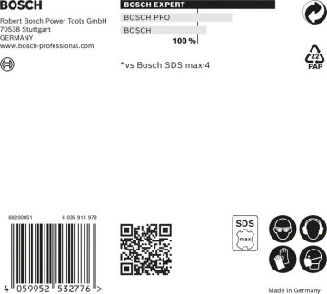 Bosch EXPERT SDS max-8X Hammerbohrer, 12 x 600 x 740 mm
