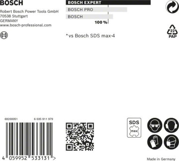 Bosch Wiertło udarowe EXPERT SDS max-8X 24 x 400 x 520 mm