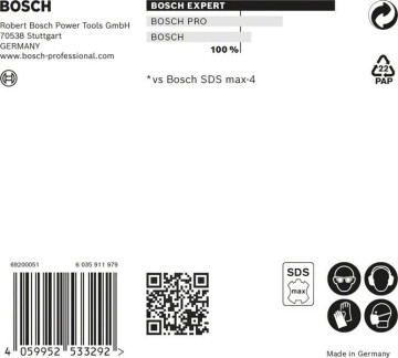 Bosch Wiertło udarowe EXPERT SDS max-8X 32 x 400 x 520 mm
