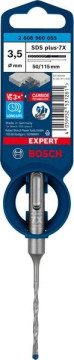 Bosch Wiertła udarowe EXPERT SDS plus-7X 3,5 x 50 x 115 mm