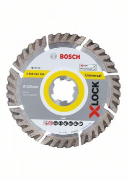 Bosch X-LOCK Standard for Universal 125x22,23x2x10 125 x 22.23 x 2 x 10 mm