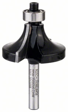 Bosch Rundfräser, 6 mm, R1 12,7 mm, L 38,1 mm, L…