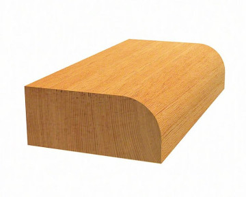 Bosch Abrundfräser Expert for Wood, 8 mm, D 16,7 mm, R1 2 mm, L 12,7 mm, G 55 mm