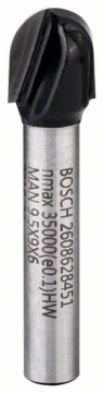 Bosch Žlábkovací fréza, 6 mm, R1 4,7 mm, D 9,5 mm…