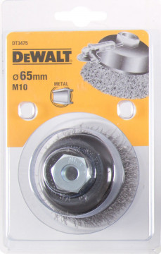 DeWALT drátěný talířový kartáč, vlnité dráty, pro úhlovou brusku 100 x 26 mm DT3489
