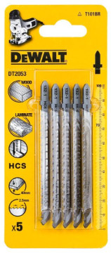DeWALT pílový plátok HCS, na lamino, 100 mm (5ks) DT2053