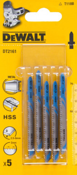 DeWALT HSS-Sägeblatt, für starke Metalle, 76 mm (5 Stück) DT2161
