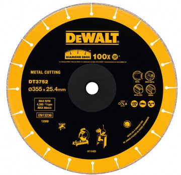 DeWALT Diamantový kotúč do rozbrusovačky D28710/D28715, 355 mm DT3752