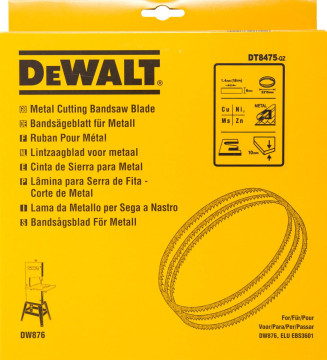 DeWALT Sägeband für DW876 für Metall,…