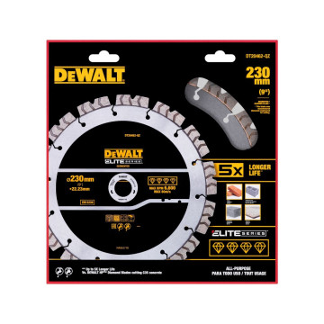 DeWALT Segmentový diamantový pilový kotouč, 230 mm DT20462