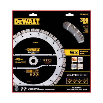 DeWALT Segmentový diamantový pílový kotúč, 300 mm DT20463
