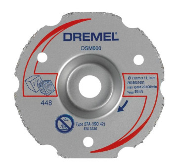 DREMEL Universal-Hartmetall-Ausricht-Trennscheibe…