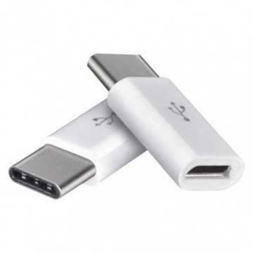 EMOS Adaptér USB micro B/F - USB C/M 2 ks