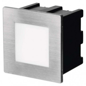 EMOS LED orientační vestavné svítidlo 80×80 1,5W neutr. bílá,IP65