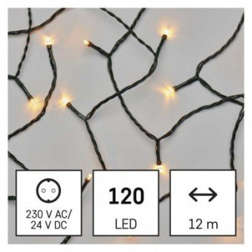 EMOS LED vánoční řetěz, 12 m, venkovní i vnitřní, vintage