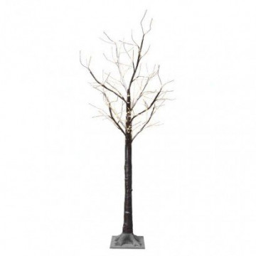 EMOS LED vianočný stromček, 180 cm, vonkajší aj vnútorný, teplá biela, časovač