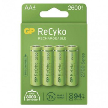 EMOS Nabíjacia batéria GP ReCyko 2700 (AA) 4 ks