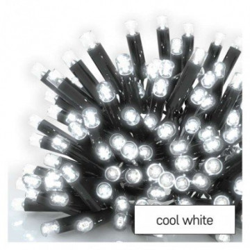 EMOS Profi LED spojovacia reťaz čierna, 5 m, vonkajšia aj vnútorná, studená biela