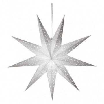 EMOS Vánoční hvězda papírová závěsná, 60 cm, vnitřní