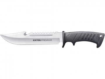 EXTOL PREMIUM nůž lovecký nerez, 318/193mm