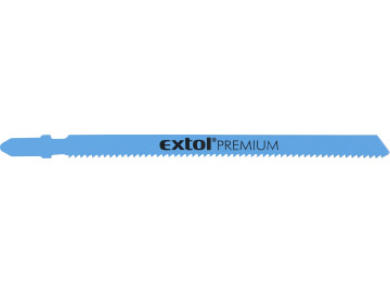 EXTOL PREMIUM plátky do přímočaré pily 5ks, 106x1,8mm, Bi-metal 8805205