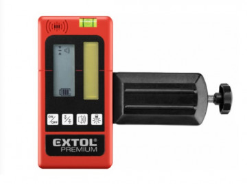 Extol Premium Přijímač-detektor laser. paprsku, červeného i zeleného 8823390