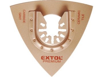 EXTOL PREMIUM rašpľa trojuholníková, 78mm, karbid, tvrdokov 8803860