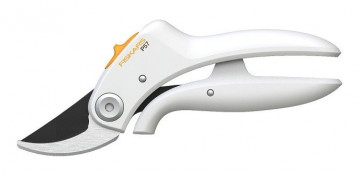 Fiskars nůžky PowerLever™ dvoučepelové P57, bílé 1026916