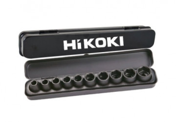 Hikoki 10 dielna sada nástrčných kľúčov 1/2" 751879