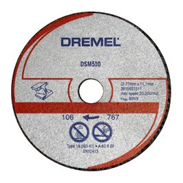 77mm dělicí kotouč - kov DREMEL DSM510 2615S510JA