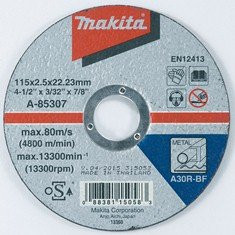 Makita Řezný kotouč 115 x 2,5 x 22 mm ocel A-85307