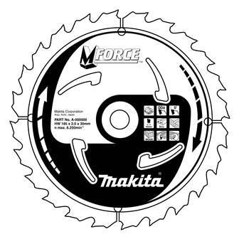 Makita Pilový kotouč 165 x 20 mm B-07886