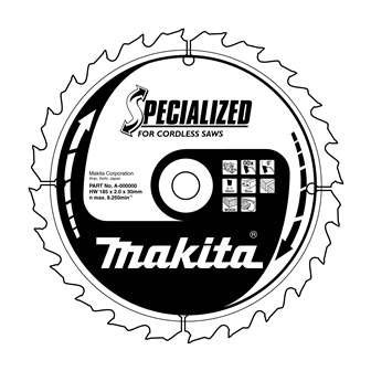 Makita Akku-Handkreissägenblatt B-09210 B-09210