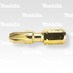 Makita KOŃCÓWKA WKRĘTAKOWA SKRĘTNA PZ3-25mm IMPACT GOLD (2szt) B-28466