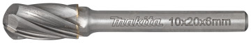 Makita HM frez cyl. z okrągłą główką z aluminium B-52766