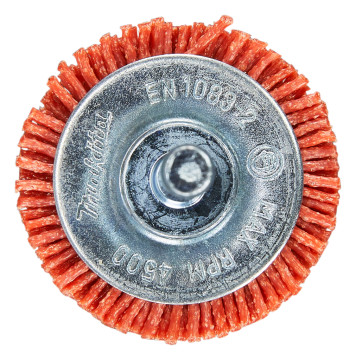 Makita Nylon-Tellerbürste, grob, zylindrischer Schaft, 38 mm D-45565