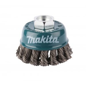 Makita miskovitá kefa z oceľového drôtu, spletaný drôt 0,5 mm, 60 mm D-24119