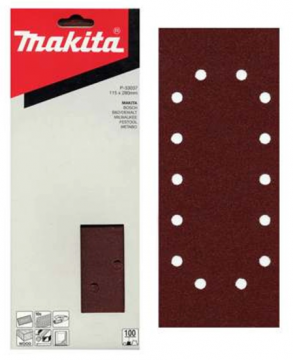Makita Schleifpapier 115 x 280 mm, K80, 10 Stk. P-33021 P-33021