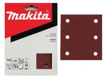 Makita Brusný papír 114 x 102 mm, K60  P-33093