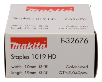 Makita svorka 10x19mm,5.040 ks,T22 =starý P-08981 - F-32676