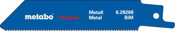 METABO - 5 plátků pro pily ocasky, kov, flexible, 100x0,9 mm
