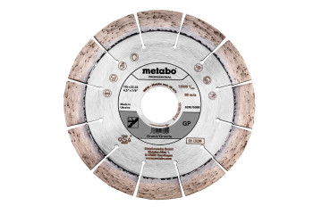 Metabo Diamentowa tarcza tnąca 115x22,23 mm, „GP”, do granitu „professional” 628575000