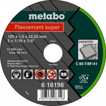 METABO - FLEXIAMANT SUPER 115X1,5X22,2 KERAMIKA,TF41 (616195000)