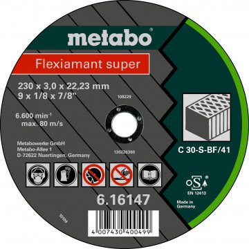 Metabo Flexiamant super 115x2,5x22,23 kámen, TF 42