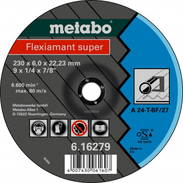 METABO - Flexiamant super 150x6,0x22,23 ocel, SF 27 - 616487000