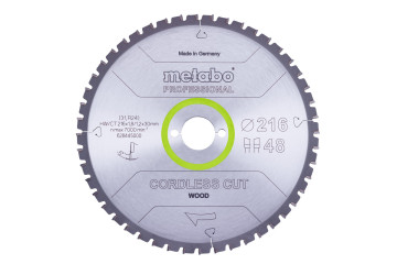 Metabo Pílový list „cordless cut wood - professional“, 216x30 Z48 WZ 5°neg 628445000