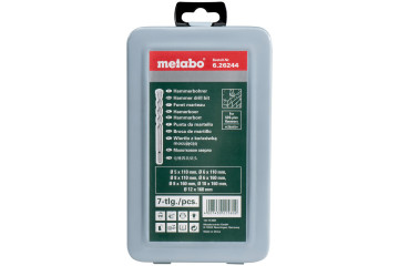 Metabo Súprava vrtákov SDS-plus Classic, 7-dielna…