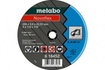 Metabo - Novoflex 230X3,0X22,23 oceľ, TF 42 - 616477000