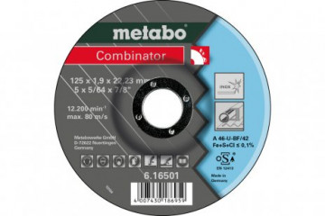 Metabo - Combinator 115 X 1,9 X 22,23 inox, TF 42 - 616500000